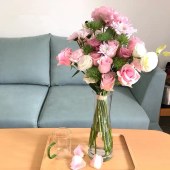 【发24周/半年包月套餐】包月鲜花半年度套餐（半年度套餐（5-6种混搭/次）共/24周简装颜色随机实物为准）