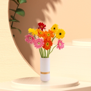 【发48周/包年套餐】包月鲜花年度套餐（年度包月套餐（5-6种花材混搭/次，最少10支）简装颜色随机实物为准）