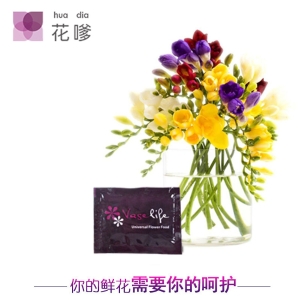 欧勃亚荷兰进口鲜花保鲜剂通用型10小袋