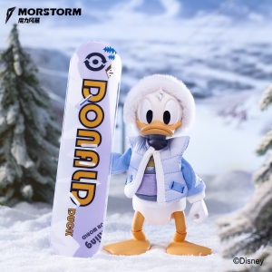 迪士尼15cm滑雪系列可动玩偶