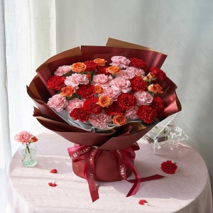 笑靥如花